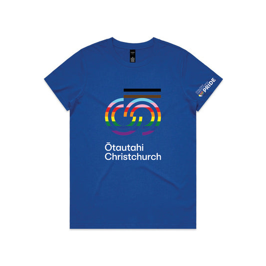 ŌC Pride T-Shirt Blue - Maple (shaped fit)