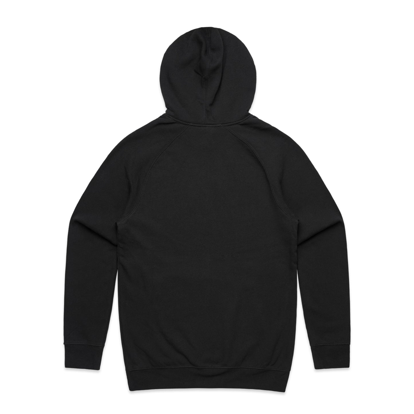 black hoodie - back