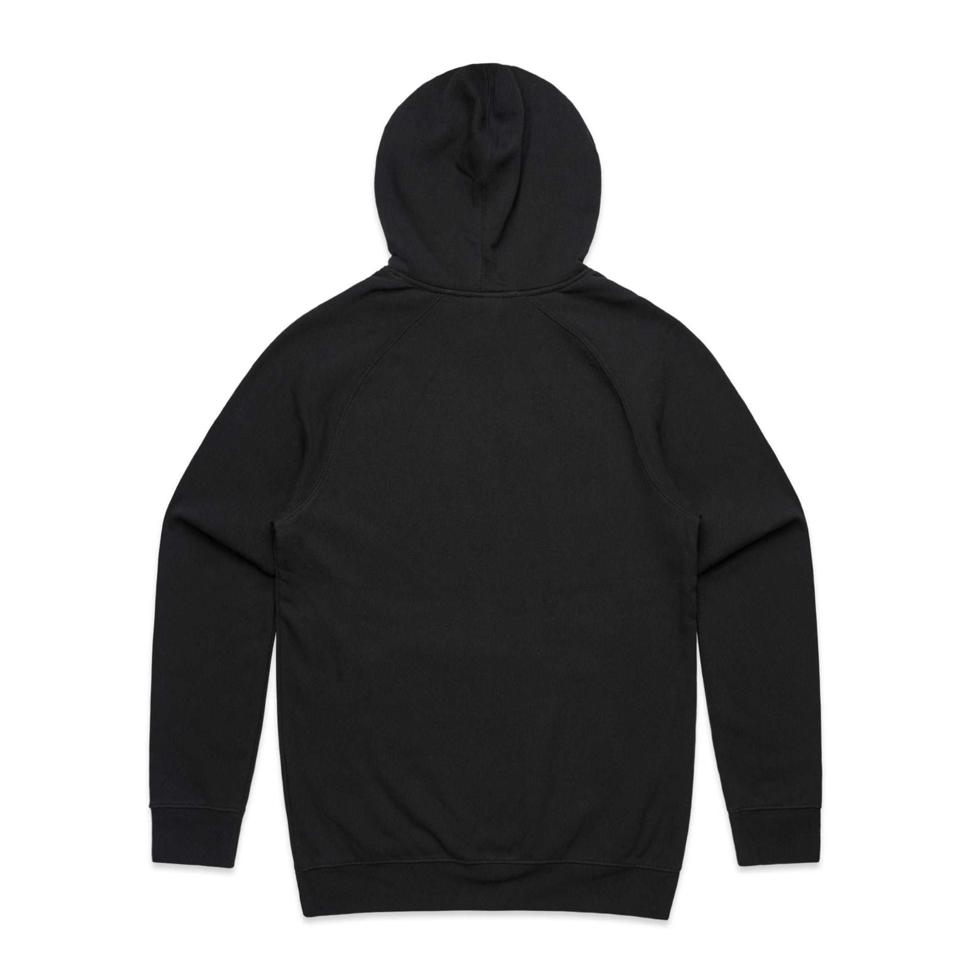 black hoodie - back