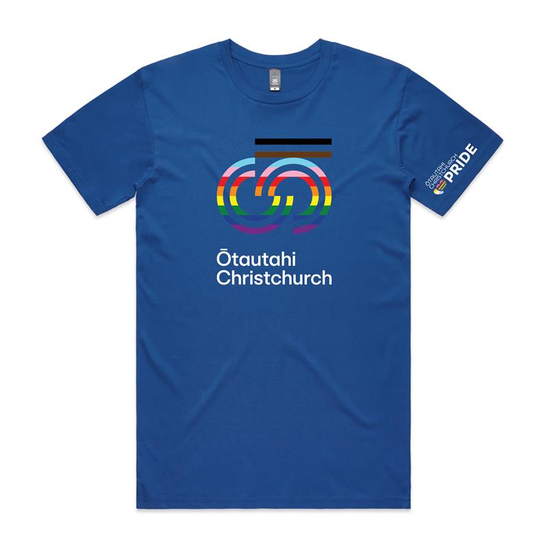 ŌC Pride T-Shirt Blue - Staple (standard fit)